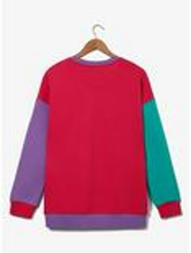 Sanrio Spottie Dottie Colorblock Crewneck