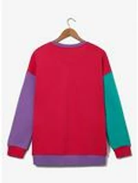 Sanrio Spottie Dottie Colorblock Crewneck