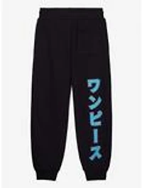 One Piece Jolly Roger Puff Print Joggers — BoxLunch Exclusive