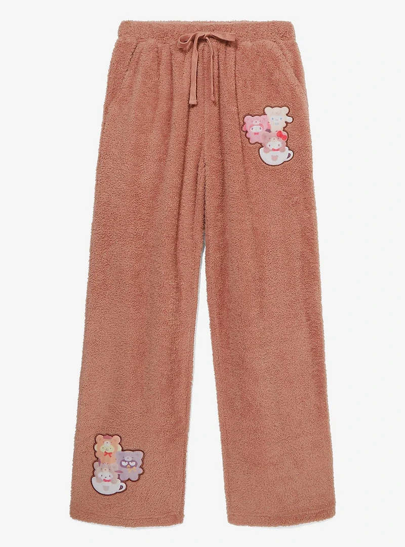 Sanrio Hello Kitty and Friends Latte Bear Sherpa Women's Sweatpants - BoxLunch Exclusive