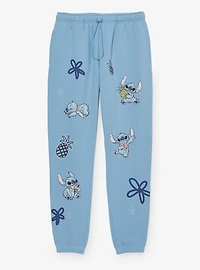 Disney Lilo & Stitch Floral Allover Print Women's Joggers - BoxLunch Exclusive