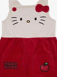 Sanrio Hello Kitty Figural Corduroy Toddler Overalls - BoxLunch Exclusive