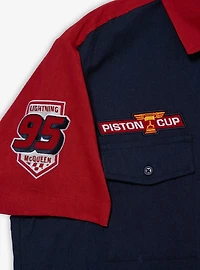Disney Pixar Cars Lightning McQueen Mechanic Button-Up - BoxLunch Exclusive