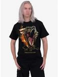 Game of Thrones Drogon Front Print T-Shirt