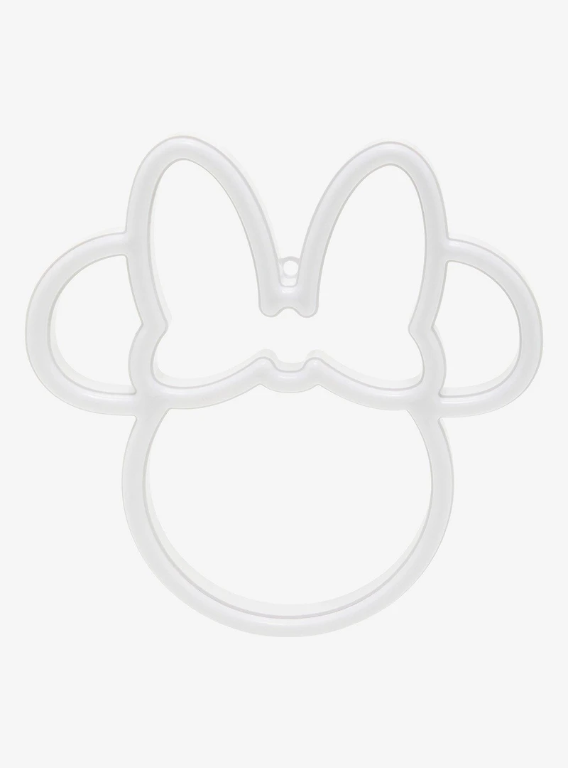 Disney Minnie Mouse Silhouette Neon Wall Art