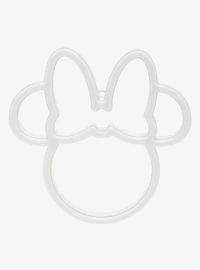 Disney Minnie Mouse Silhouette Neon Wall Art