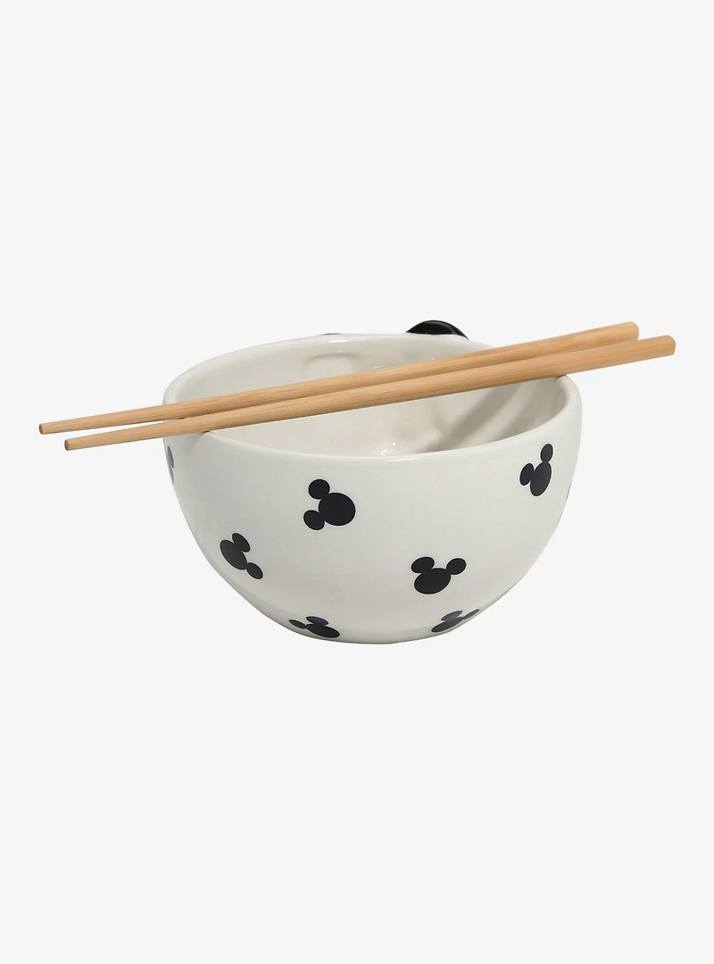 Disney Mickey Mouse Polka Dot Ramen Bowl Set