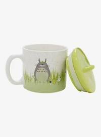 Studio Ghibli® My Neighbor Totoro Springtime Grass Mug with Lid — BoxLunch Exclusive