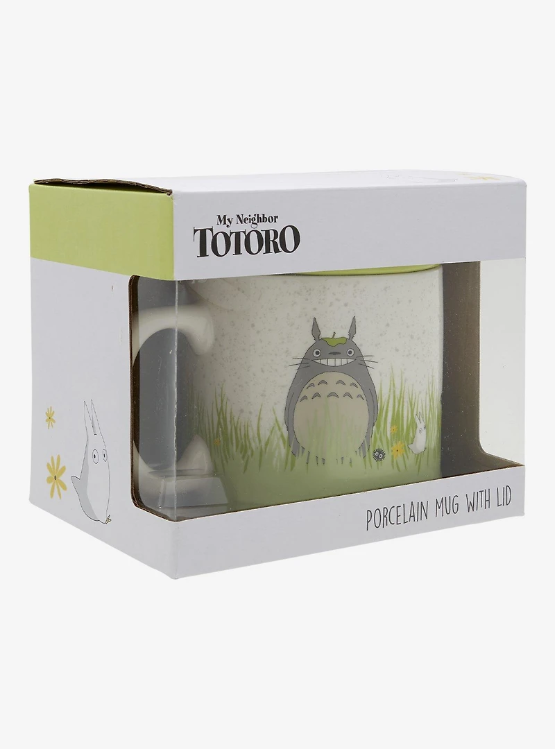 Studio Ghibli® My Neighbor Totoro Springtime Grass Mug with Lid — BoxLunch Exclusive