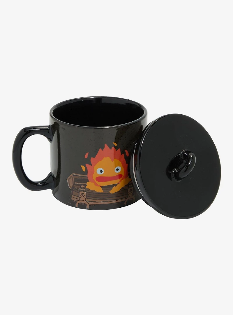 Studio Ghibli® Howl's Moving Castle Calcifer Mug with Lid