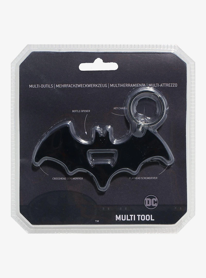 DC Comics Batman Symbol Multi-Tool Keychain
