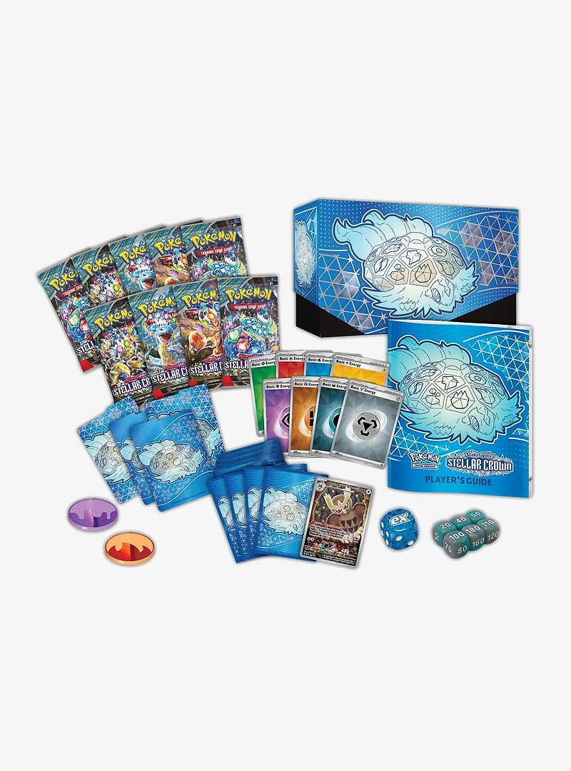 Pokémon Trading Card Game Scarlet & Violet Stellar Crown Elite Trainer Box