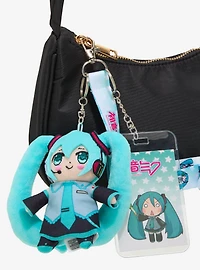 Vocaloid Hatsune Miku Plush Charm Lanyard