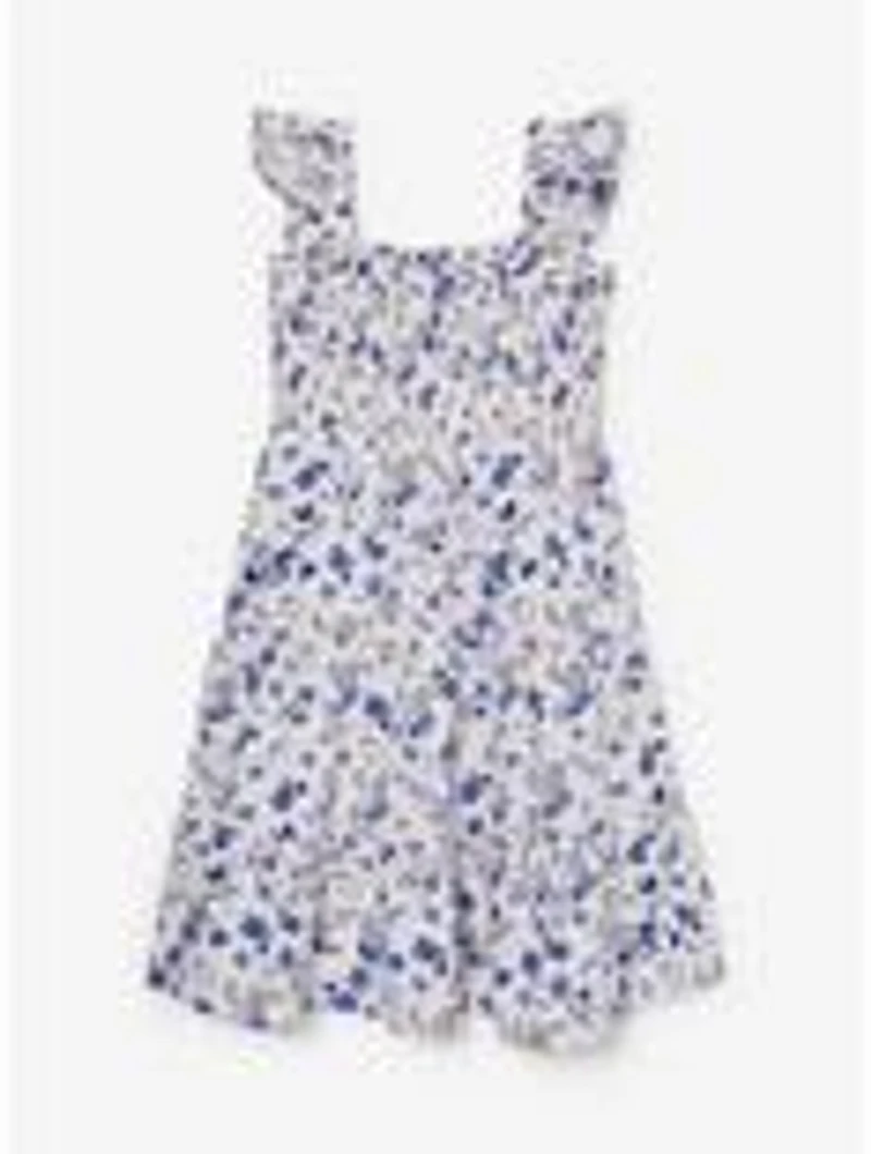 Disney Snow White and the Seven Dwarfs Floral Critters Ruffled Toddler Dress