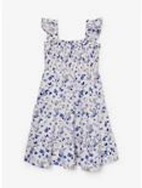 Disney Snow White and the Seven Dwarfs Floral Critters Ruffled Toddler Dress