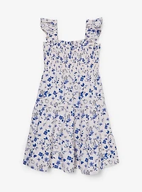 Disney Snow White and the Seven Dwarfs Floral Critters Ruffled Toddler Dress