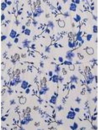 Disney Snow White and the Seven Dwarfs Floral Critters Ruffled Toddler Dress