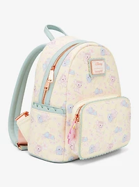 Loungefly Disney Lilo & Stitch Cherry Blossom Angel & Stitch Allover Print Mini Backpack