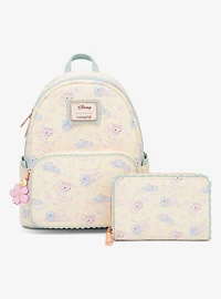 Loungefly Disney Lilo & Stitch Cherry Blossom Angel & Stitch Allover Print Mini Backpack