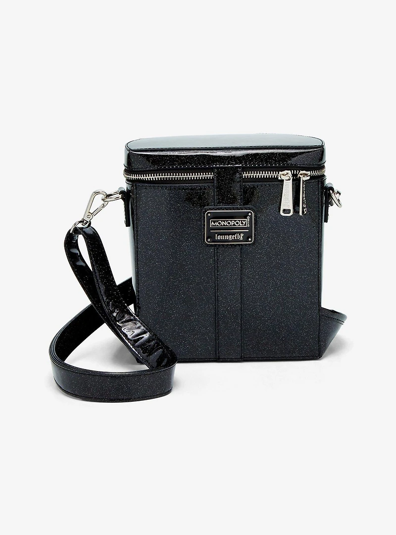 Loungefly Monopoly Top Hat Figural Crossbody Bag