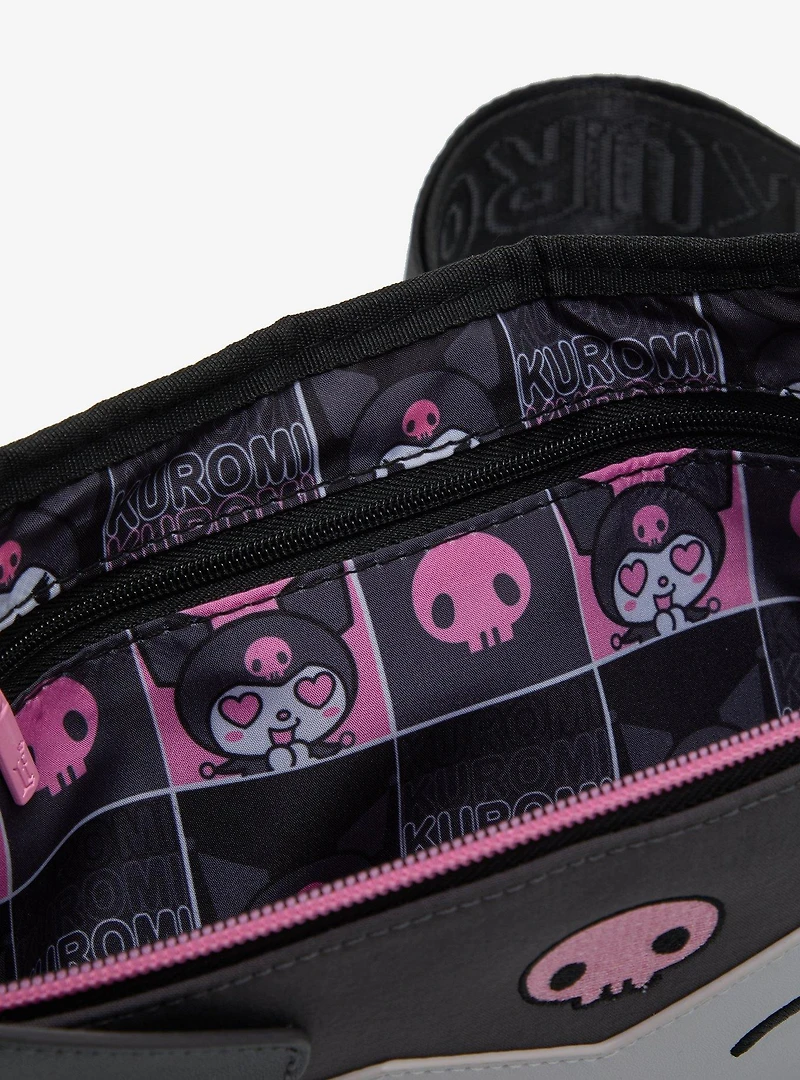 Loungefly Sanrio Kuromi Figural Belt Bag with Coin Purse