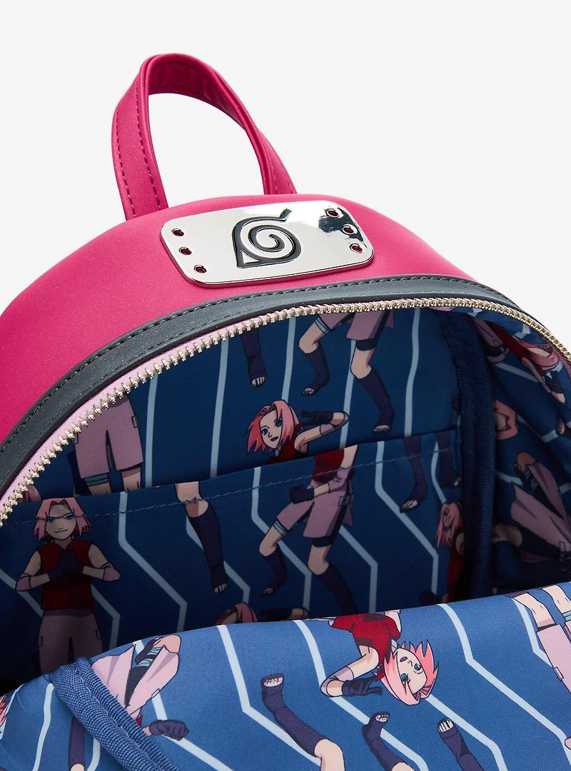 Loungefly Naruto Shippuden Sakura Shimmer Mini Backpack