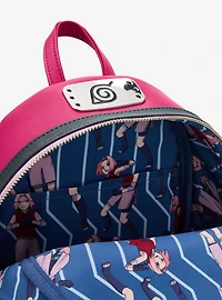 Loungefly Naruto Shippuden Sakura Shimmer Mini Backpack