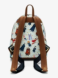 Loungefly Harry Potter Characters Allover Print Mini Backpack