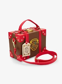 Loungefly Harry Potter Hogwarts Trunk Case Figural Crossbody Bag