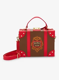 Loungefly Harry Potter Hogwarts Trunk Case Figural Crossbody Bag