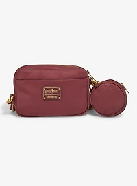 Loungefly Harry Potter Hogwarts Crest Sling Bag with Coin Purse