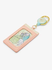 Loungefly Disney Beauty and the Beast Pastel Dance Retractable Lanyard