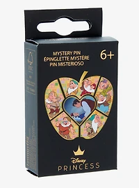 Loungefly Disney Snow White and the Seven Dwarfs Apple Puzzle Blind Box Lenticular Enamel Pin - BoxLunch Exclusive