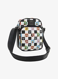 Loungefly Disney Mickey & Friends Checkered Crossbody Bag - BoxLunch Exclusive