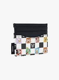 Loungefly Disney Mickey & Friends Checkered Cardholder - BoxLunch Exclusive