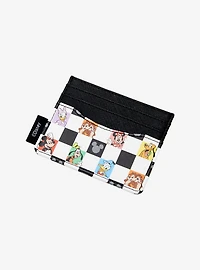 Loungefly Disney Mickey & Friends Checkered Cardholder - BoxLunch Exclusive