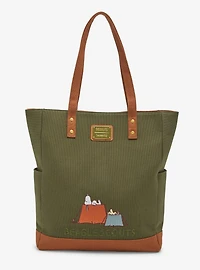 Loungefly Peanuts Snoopy Beagle Scouts Patch Tote — BoxLunch Exclusive