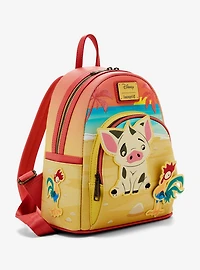 Loungefly Disney Moana Pua & Hei Hei Sunset Mini Backpack — BoxLunch Exclusive