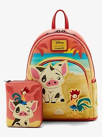 Loungefly Disney Moana Pua & Hei Hei Sunset Mini Backpack — BoxLunch Exclusive