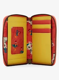 Loungefly Disney Moana Pua & Hei Hei Sunset Wallet — BoxLunch Exclusive