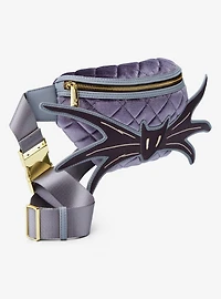 Loungefly Disney The Nightmare Before Christmas Jack Skellington Bow Tie Velvet Belt Bag — BoxLunch Exclusive