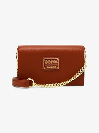 Loungefly Harry Potter Elder Wand Brown Crossbody Bag — BoxLunch Exclusive
