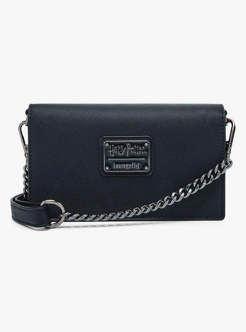 Loungefly Harry Potter Elder Wand Black Crossbody Bag — BoxLunch Exclusive
