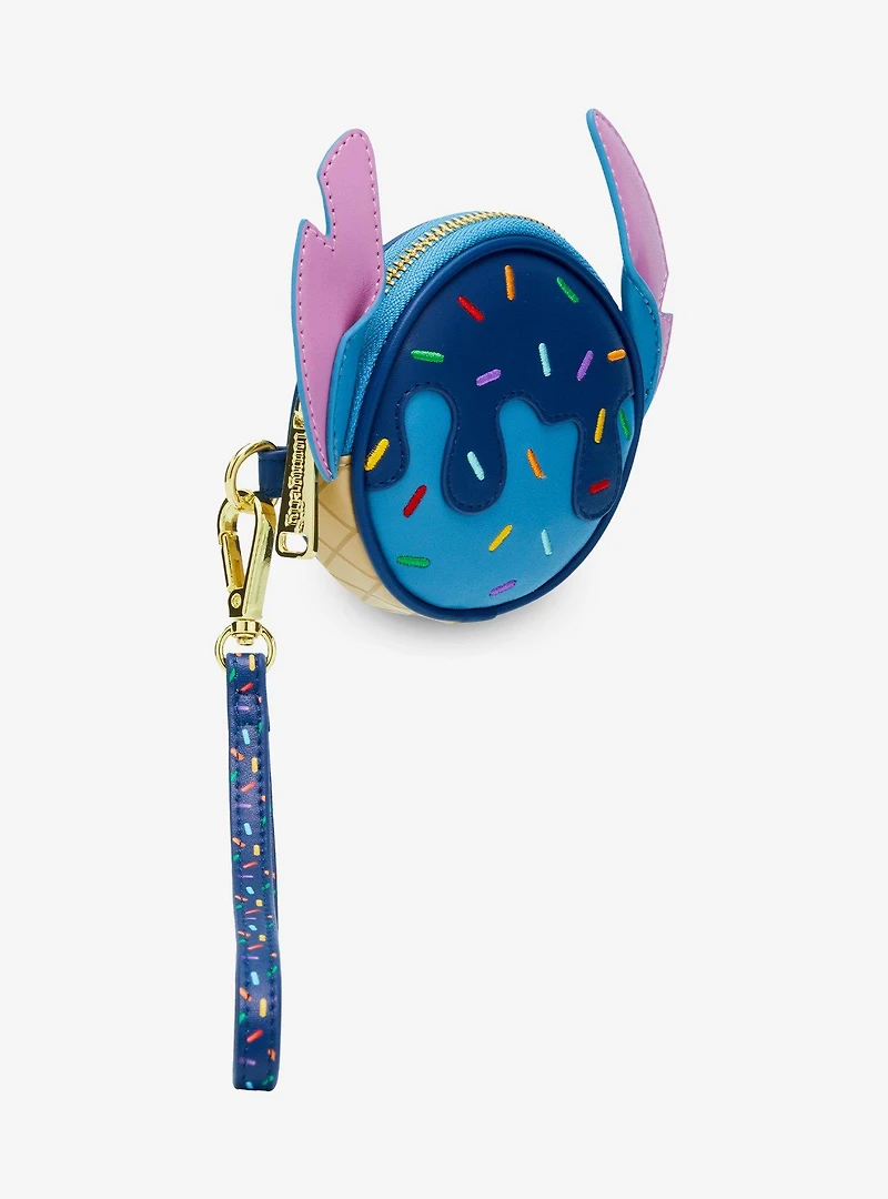 Loungefly Disney Lilo & Stitch Ice Cream Stitch Figural Coin Purse - BoxLunch Exclusive