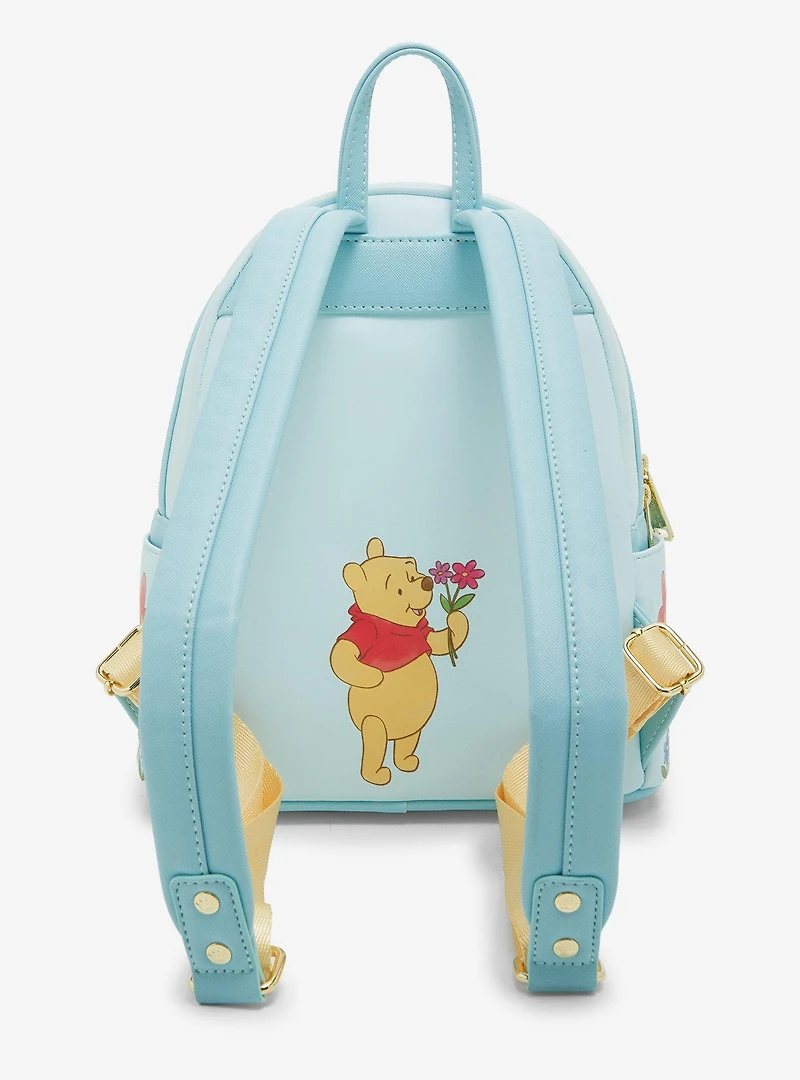 Disney Winnie the Pooh Floral Pooh Bear & Friends Mini Backpack - BoxLunch Exclusive
