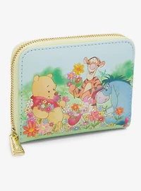 Loungefly Disney Winnie the Pooh Floral Friends Zip Wallet — BoxLunch Exclusive