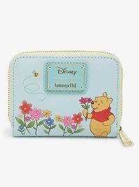 Loungefly Disney Winnie the Pooh Floral Friends Zip Wallet — BoxLunch Exclusive