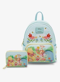 Loungefly Disney Winnie the Pooh Floral Friends Zip Wallet — BoxLunch Exclusive