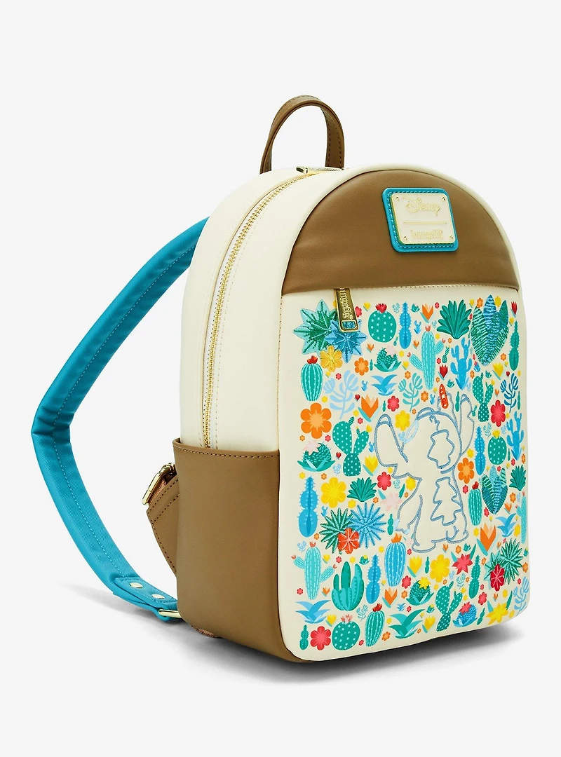 Loungefly Disney Lilo & Stitch Cacti Embroidered Mini Backpack — BoxLunch Exclusive