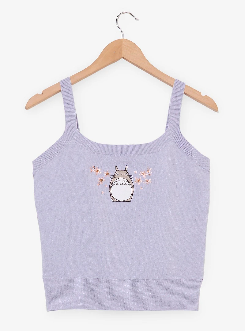 Her Universe Studio Ghibli® My Neighbor Totoro Cherry Blossom Women's Knit Tank Top
